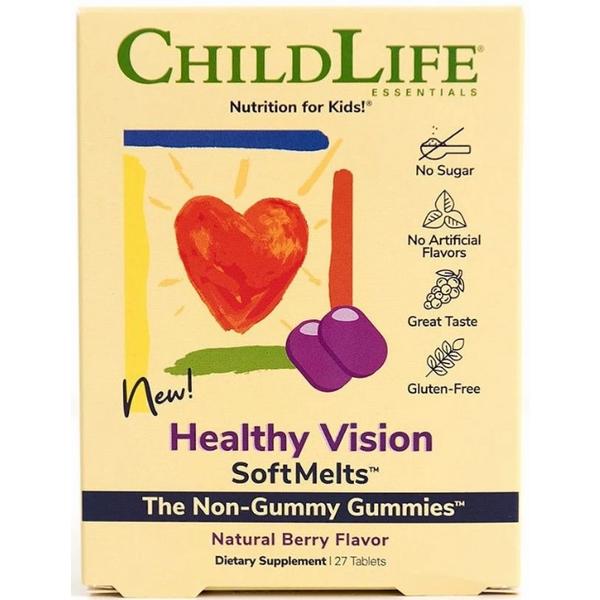 Tablete Masticabile pentru Copii Healthy Vision SoftMelts Secom, 27 buc