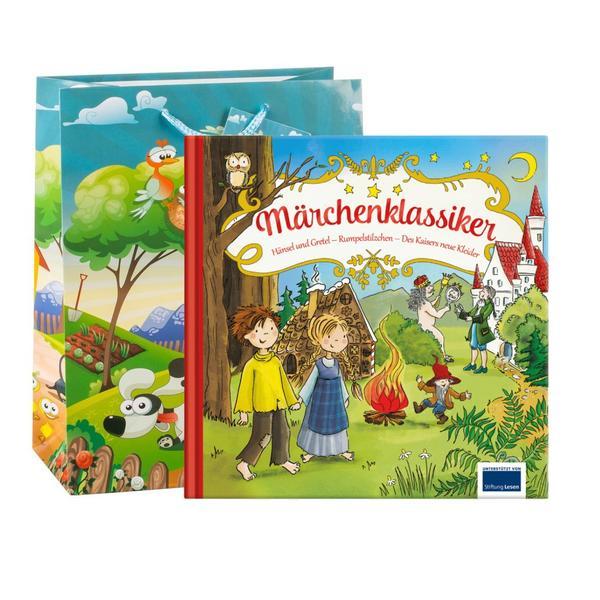 Carte in limba germana, Buch Märchenklassiker (Hänsel und Gretel, Rumpelstilzchen, Des Kaisers neue Kleider) mit CD / Basme clasice (Hansel si Gretel, Rumpelstiltskin, Hainele noi ale imparatului) cu CD„ ab 4 Jahren