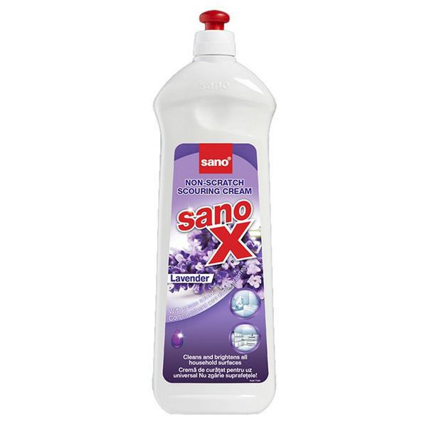 Crema de Curatare Universala cu Aroma de Lavanda - Sano X Non-scratch Scouring Cream Lavender, 1000 g