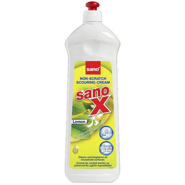 Crema de Curatare Universala cu Aroma de Lamaie - Sano X Cream Lemon, 1000 g