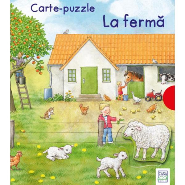 Carte-puzzle: La ferma - Anne Moller, editura Casa