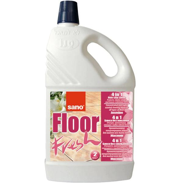 Detergent pentru Pardoseli cu Aroma de Iasomie - Sano Floor Fresh Jasmine, 2000 ml