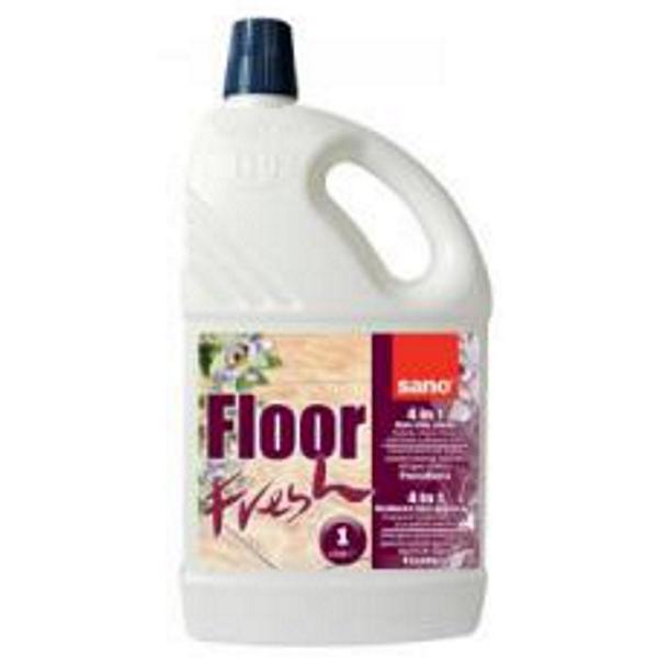 Detergent pentru Pardoseli cu Aroma de Passiflora - Sano Floor Fresh Passiflora Non-slip Shine, 1000 ml