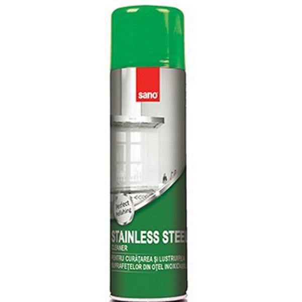 Spray pentru Curatarea Inoxului – Sano Stainless Steal Cleaner, 500 ml