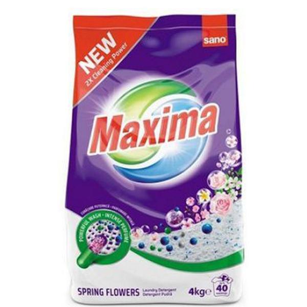 Detergent de Rufe Pudra – Sano Maxima Spring Flowers Laundry Detergent, 4000 g