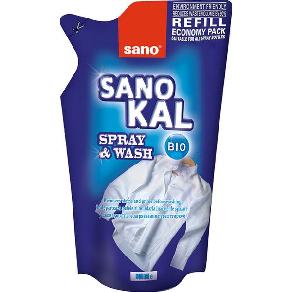 Rezerva Solutie pentru Indepartarea Petelor - Sano Kal Spray & Wash Refill, 750 ml