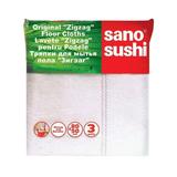 Lavete pentru Podele- Sano Sushi Zigzag Floor Cloths, 3 buc