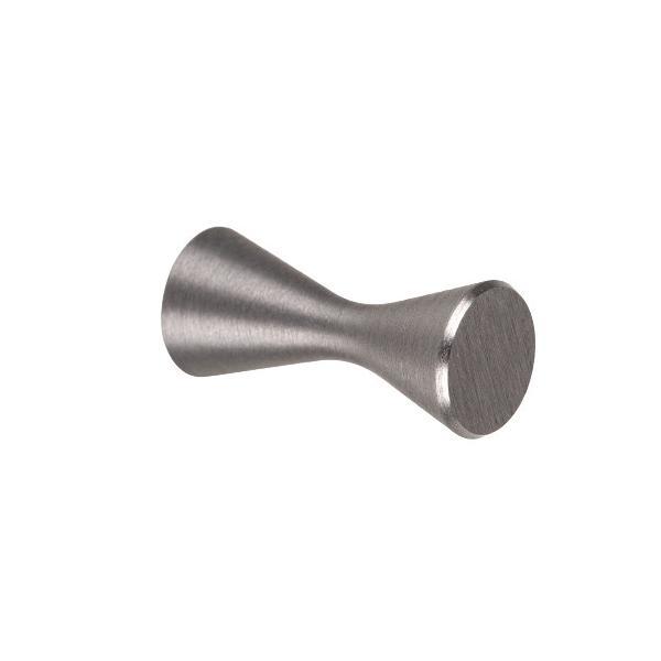 Agatatoare cuier Diabolo, finisaj gri periat, 21,1x50 mm