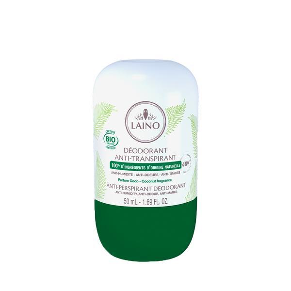 Deodorant anti-perspirant 48h BIO cu parfum de cocos Laino, 50ml