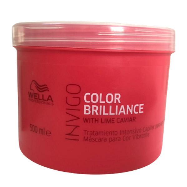 SHORT LIFE - Tratament Intensiv pentru Mentinerea Culorii - Wella Professional Invigo Color Brilliance Vibrant Color, 500 ml