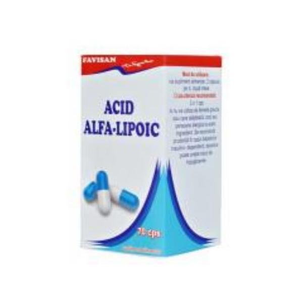 SHORT LIFE - Acid Alfa-Lipoic Favisan, 70 capsule