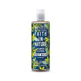 Gel de dus - spuma de baie cu alge marine si citrice Faith in Nature, 400 ml