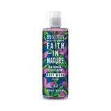 Gel de dus natural, relaxant, cu lavanda si muscata Faith in Nature, 400ml