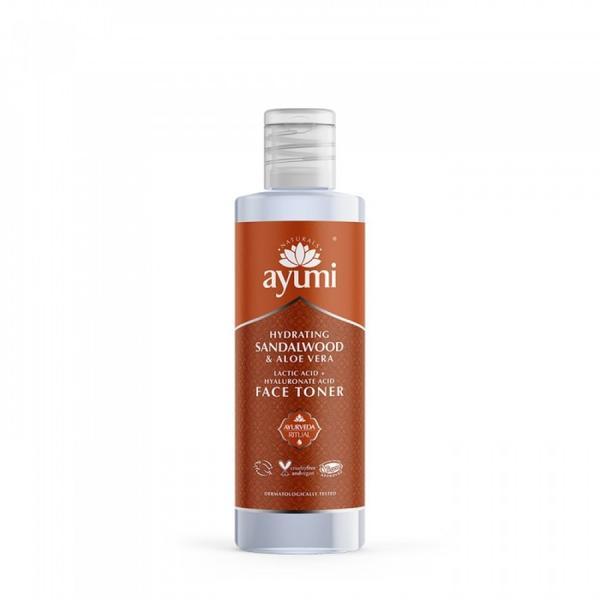 Lotiune tonica cu extract de santal & aloe Ayumi, 150 ml