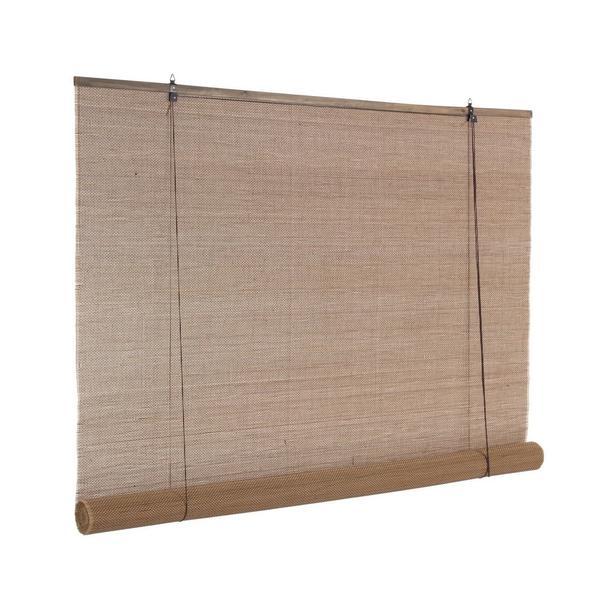 Jaluzea tip rulou din bambus maro Pia Decorer 150 cm x 260 h