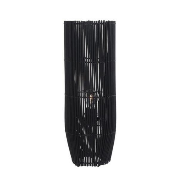 Veioza bambus negru Arusha Decorer &Oslash; 17 cm x 52 h