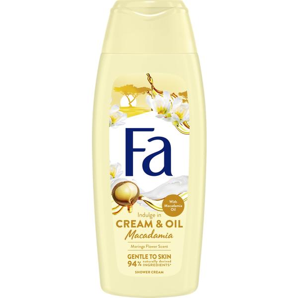 Gel de Dus Cream &amp; Oil Moringa Fa, 400 ml