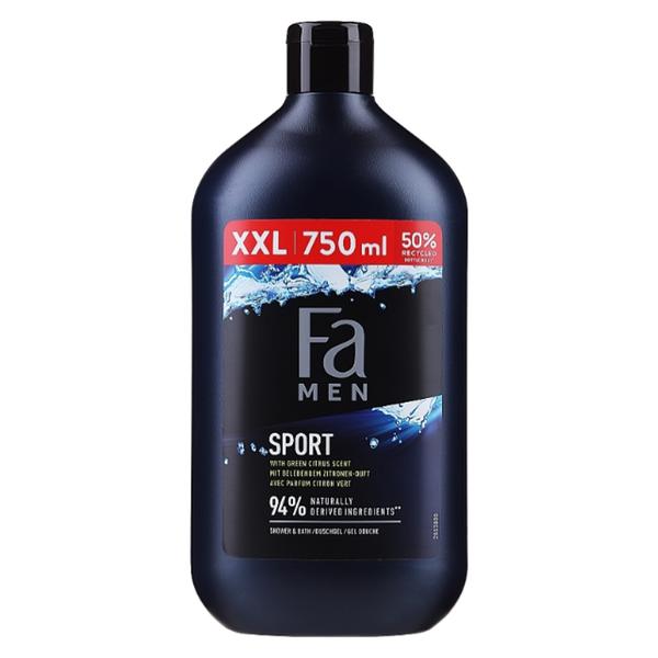 Gel de Dus pentru Barbati - Fa Men Sport Green Citrus Scent, 750 ml