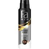 Deodorant Spray Antiperspirant Dry pentru Barbati - Fa Men Invisible Power, 150 ml