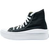 Tenisi femei Converse Chuck Taylor All Star Move Hi 568497C, 40, Negru