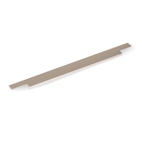 Maner pentru mobila Linear, finisaj otel inoxidabil, L:397 mm