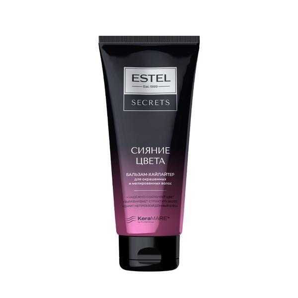 Balsam-highliter pentru par vopsit Culoare Radianta Estel Secrets, 200 ml