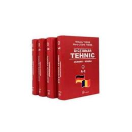 Dictionar tehnic german-roman 4 volume, editura Asab