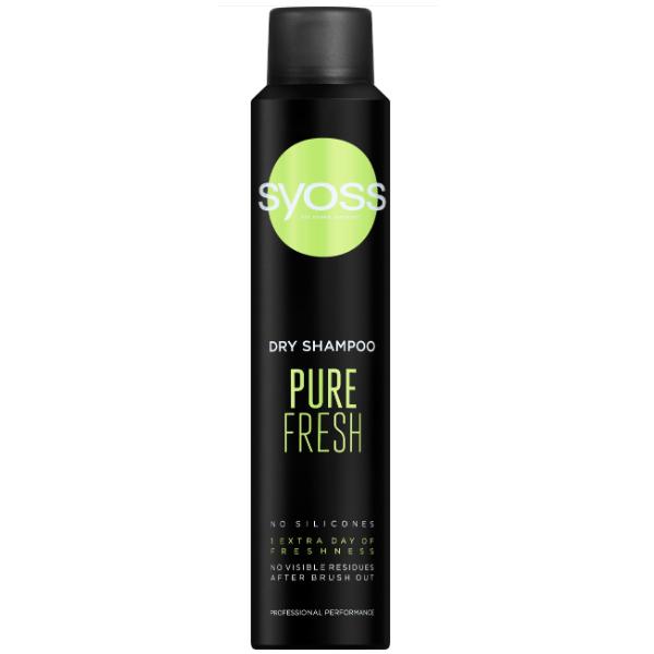 Sampon Uscat - Syoss Professional Performance Pure Fresh Dry Shampoo, 200 ml