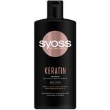 Sampon cu Keratina pentru Par Predispus la Rupere - Syoss Keratin Shampoo for Easily Breaking Hair, 440 ml