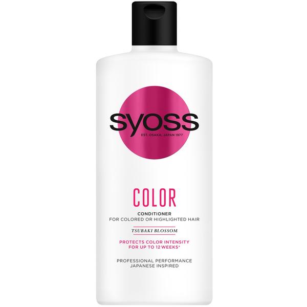 Balsam pentru Par Vopsit - Syoss Professional Performance Japanese Inspired Color Conditioner for Colored of Highlighted Hair, 440 ml