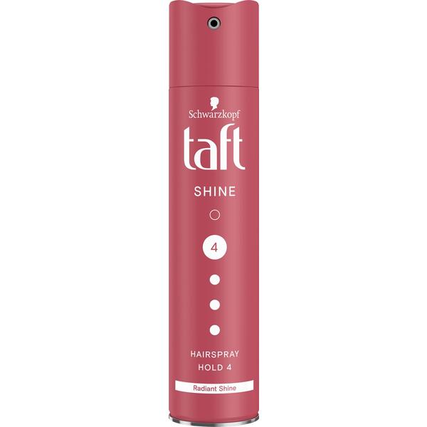 Spray Fixativ pentru Stralucire si Fixare Puternica - Schwarzkopf Taft Shine Hairspray Hold 4, 250 ml