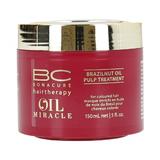 Tratament cu Ulei din Nuci Braziliene pentru Par Vopsit - Schwarzkopf BC Bonacure HairTherapy Oil Miracle Brazilnut Oil Pulp Treatment for Coloured Hair, 150 ml