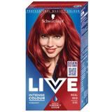 Vopsea de Par Permanenta - Schwarzkopf Live Intense Colour Permanent Built-in Vibrancy Serum, nuanta 035 Real Red