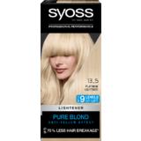 Decolorant de Par Permanent - Syoss Professional Performance Lightener Pure Blond Anti-Yellow Effect Baseline, nuanta 13_5 Cool Platinum Blond