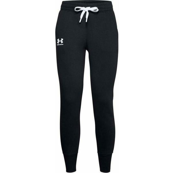 Pantaloni femei Under Armour Rival 1356416-001, XL, Negru