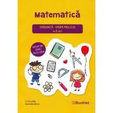 Matematica - Grupa mijlocie 4-5 ani - Irina Curelea, Alexandra Albota, editura Booklet