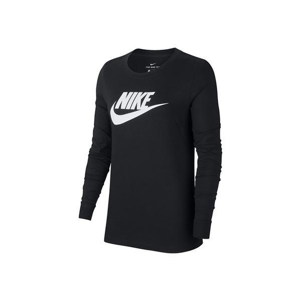 Bluza femei Nike Long Sleeve Tee BV6171-010, S, Negru