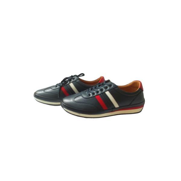 Pantofi sport barbati, Piele naturala Italia, Goretti B061, Bleumarin, 40