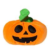 Decoratiune pentru petrecere de Halloween, dovleac audio din plus, 16x7 cm