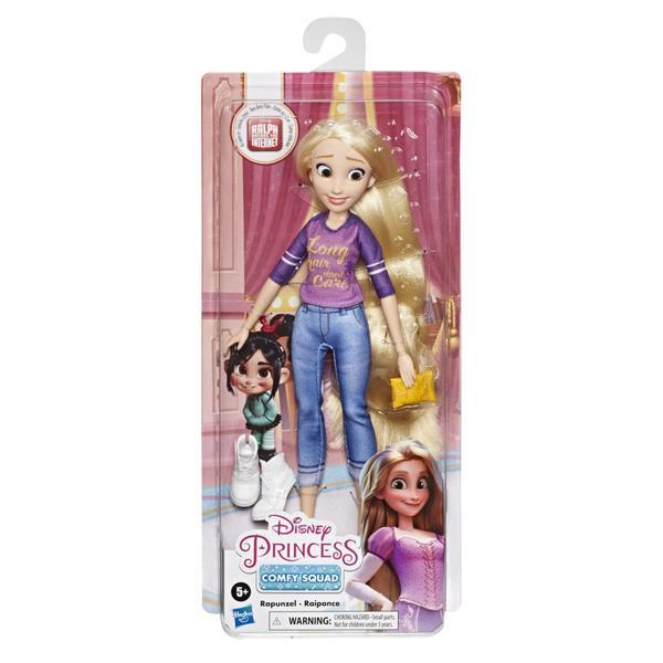 Papusa Printesa Rapunzel Colectia Comfy Squad - Hasbro
