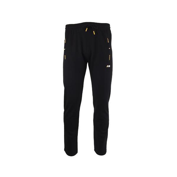 Pantaloni trening barbat, 2 buzunare laterale si un buzunar la spate cu fermoare, culoare neagra, 2XL