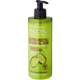 Crema Nutritiva Fara Clatire pentru Parul Cret sau Ondulat - Garnier Fructis Nutri Rizos Secado al Aire Crema Sin Aclarado Cabello Rizado U Ondulado, 400 ml