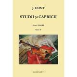 Studii si capricii pentru vioara. Opus 35 - Jakob Dont, editura Grafoart