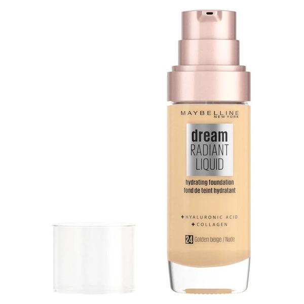 Fond de Ten - Maybelline Dream Radiant Liquid, nuanta 24 Golden Beige, 30 ml