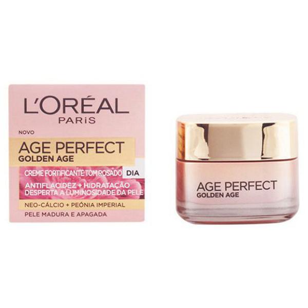 Crema de Zi Fortifianta pentru Ten Matur - L&#039;Oreal Paris Age Perfect Golden Age Creme Fortificante Tom Rosado Dia, 50 ml