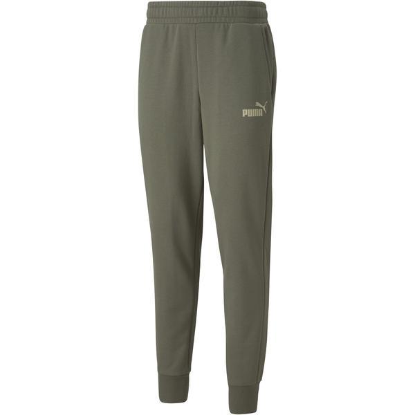 Pantaloni barbati Puma Essential Logo 58671544, M, Verde