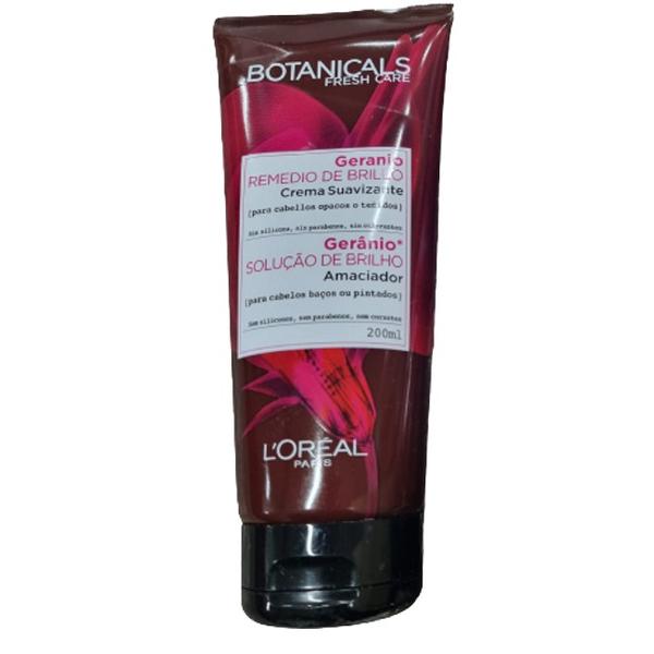 Crema de Netezire - L'Oreal Paris Botanicals Geranio Remedio de Brillo Crema Suavizante, 200 ml