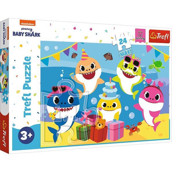 Puzzle Trefl 24 Maxi Happy Baby Shark