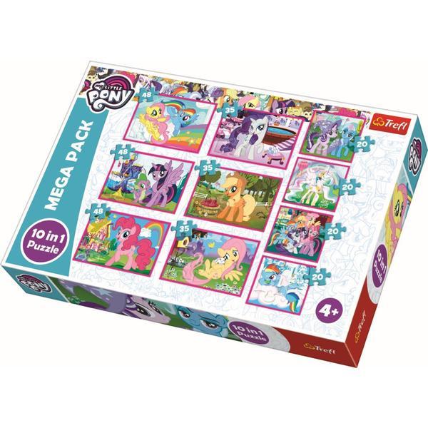 Puzzle Trefl 10In1 Lumea Minunata A Poneilor