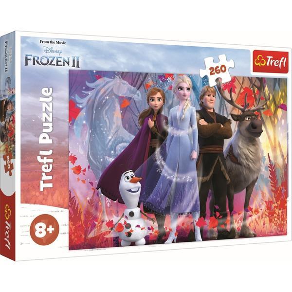 Puzzle Trefl 260 Frozen2 In Cautarea Aventurilor